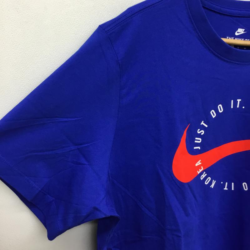 ナイキ NIKE Tシャツ 半袖 KOREA COUNTRY TEE DA8865-400 XL ロゴ、文字 青 / ブルー /  メンズ USED 古着 中古 10066453