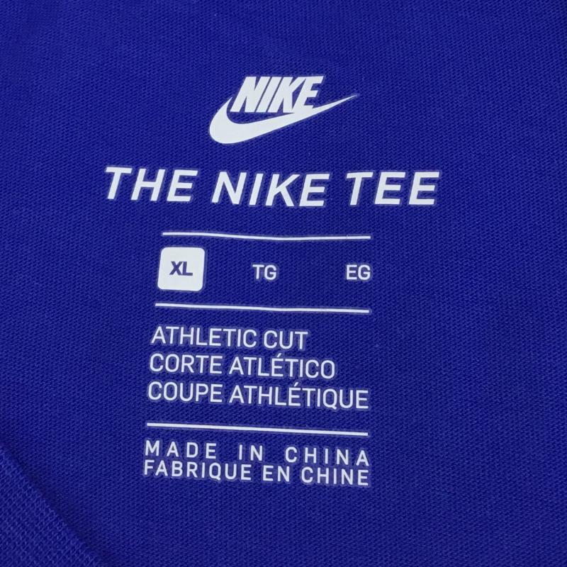ナイキ NIKE Tシャツ 半袖 KOREA COUNTRY TEE DA8865-400 XL ロゴ、文字 青 / ブルー /  メンズ USED 古着 中古 10066453