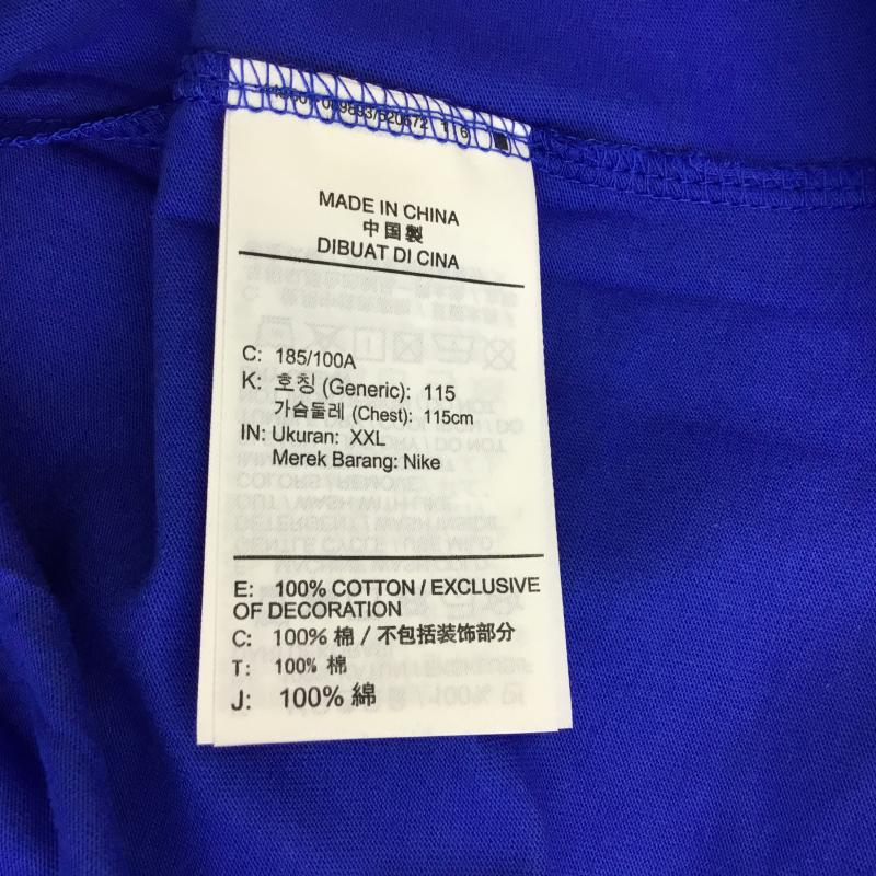 ナイキ NIKE Tシャツ 半袖 KOREA COUNTRY TEE DA8865-400 XXL ロゴ、文字 青 / ブルー /  メンズ USED 古着 中古 10066455
