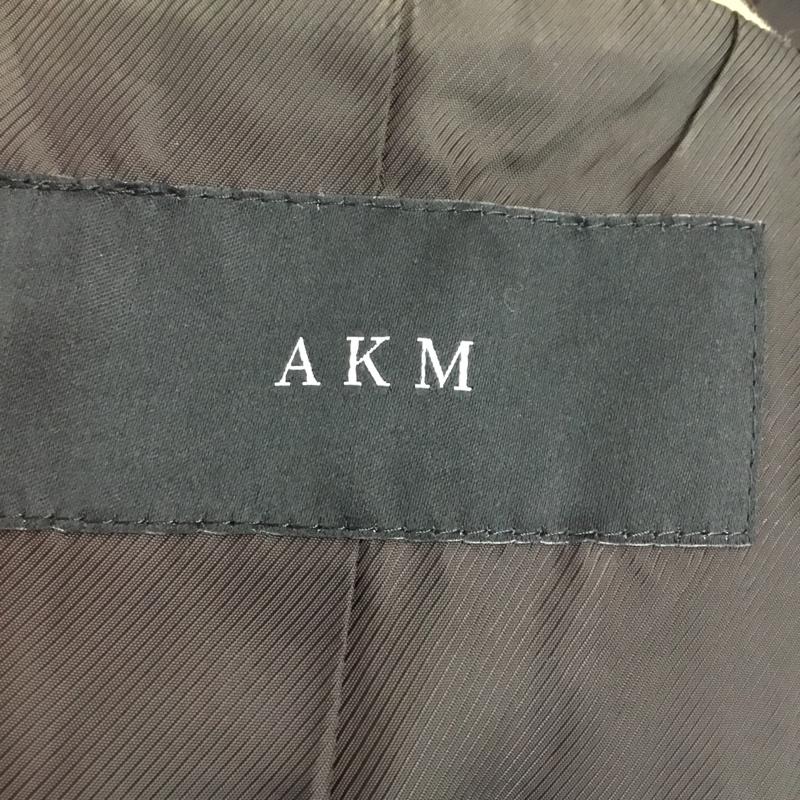 エーケーエム AKM ジャケット、上着 ジャケット、ブレザー B268 ワンボタン リネン テーラード M 無地 ベージュ / ベージュ /  メンズ USED 古着 中古 10066492