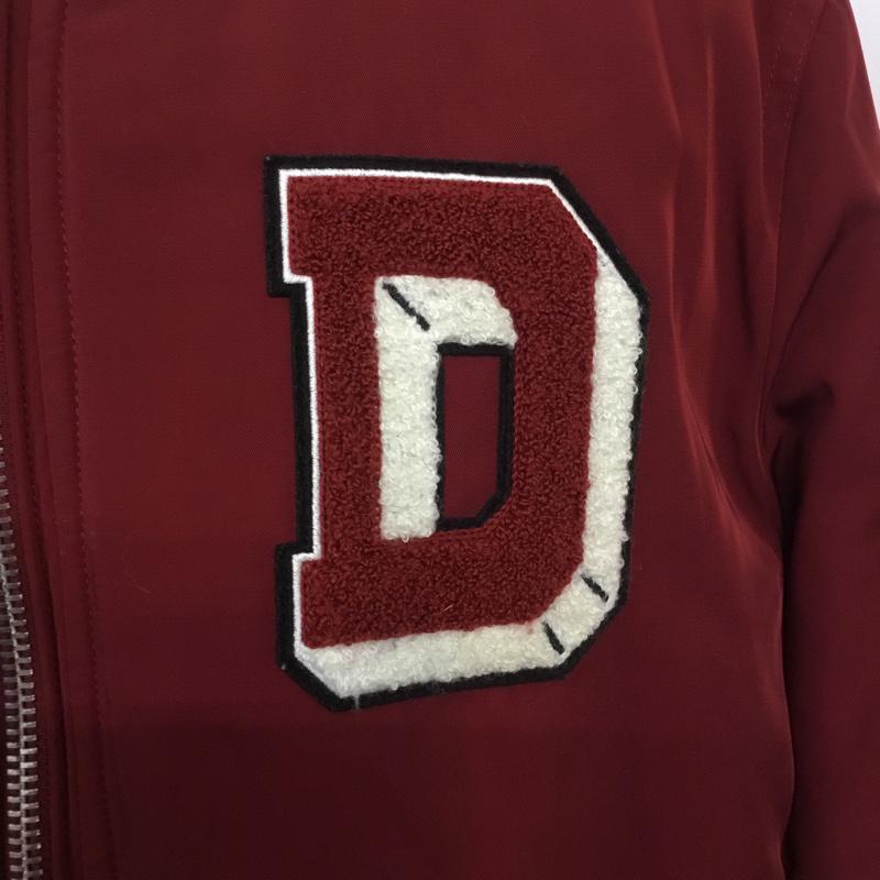 フォーエバー２１ FOREVER21 ジャケット、上着 ジャンパー、ブルゾン L ロゴ、文字 赤 / レッド /  メンズ USED 古着 中古 10066598