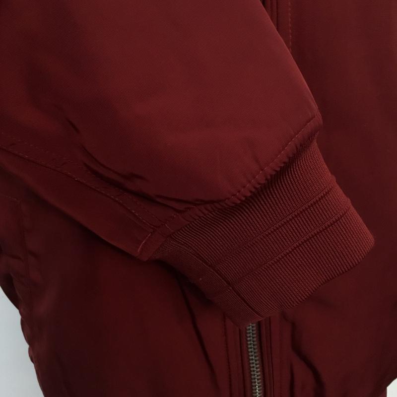フォーエバー２１ FOREVER21 ジャケット、上着 ジャンパー、ブルゾン L ロゴ、文字 赤 / レッド /  メンズ USED 古着 中古 10066598