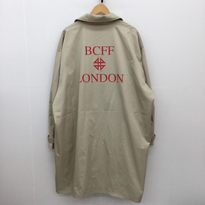 ブッカフォーティーフォー BUCCA 44 コート トレンチコート バックプリントトレンチコート XXL ベージュ / ベージュ /  メンズ USED 古着 中古 10066645