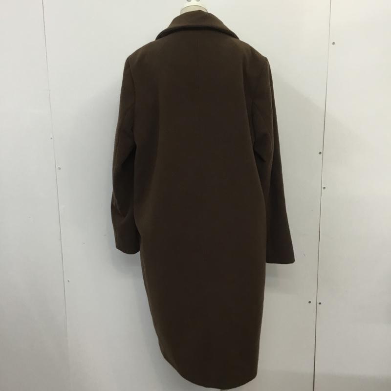 チャオパニック CIAOPANIC コート コート一般 M 無地 茶 / ブラウン /  レディース USED 古着 中古 10066734