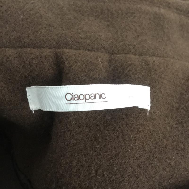 チャオパニック CIAOPANIC コート コート一般 M 無地 茶 / ブラウン /  レディース USED 古着 中古 10066734