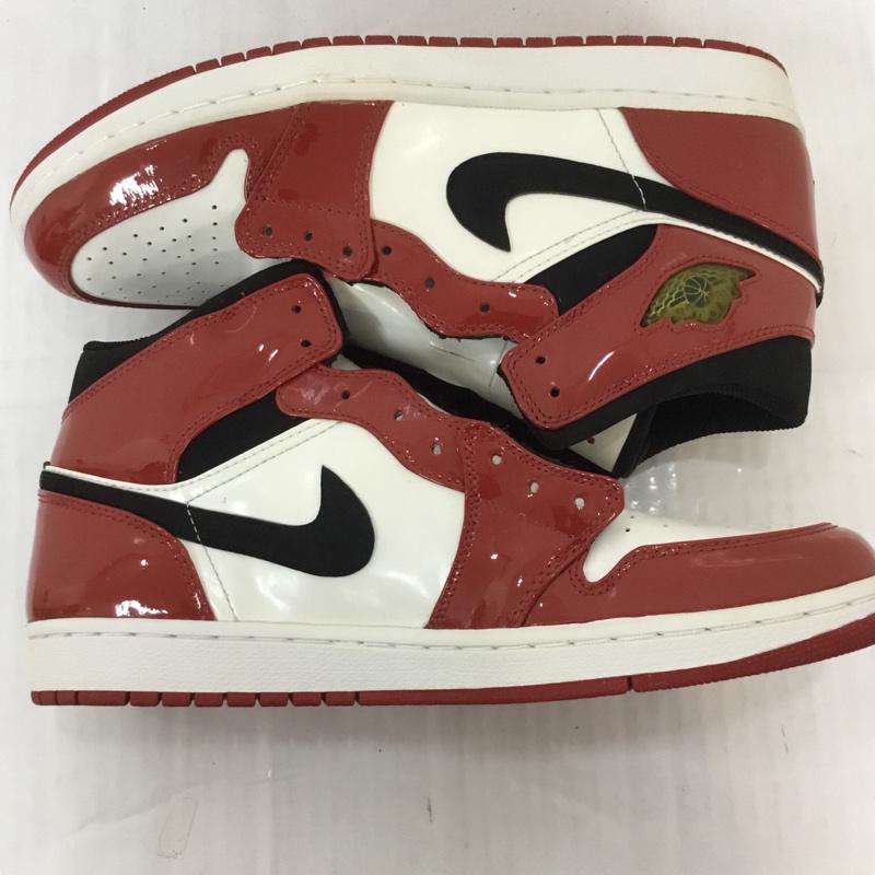 ナイキ NIKE スニーカー スニーカー 030810 PC8 AIR JORDAN 1 RETRO 28.5cm 箱有 28.5cm ロゴ、文字 黒 / ブラック / X 白 / ホワイト / X 赤 / レッド /  メンズ USED 古着 中古 10066751