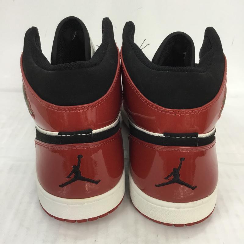 ナイキ NIKE スニーカー スニーカー 030810 PC8 AIR JORDAN 1 RETRO 28.5cm 箱有 28.5cm ロゴ、文字 黒 / ブラック / X 白 / ホワイト / X 赤 / レッド /  メンズ USED 古着 中古 10066751