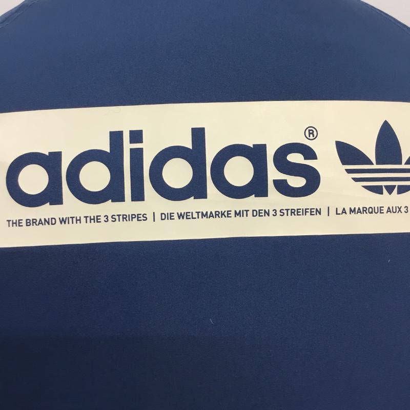 アディダス adidas ジャケット、上着 ジャンパー、ブルゾン B38783 ボンバージャケット バックプリント XS ロゴ、文字 青 / ブルー /  メンズ USED 古着 中古 10066771