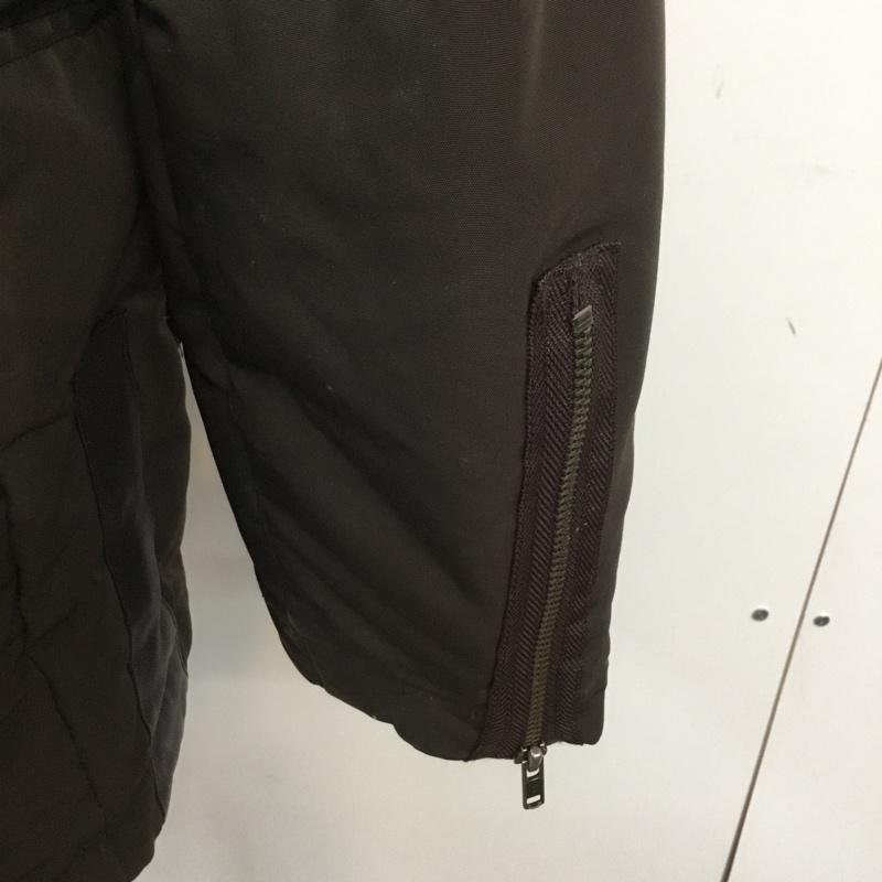 ラコステ LACOSTE ジャケット、上着 ダウンジャケット BH029E ファー付き ワニ ワンポイント ダークブラウン / ダークブラウン /  メンズ USED 古着 中古 10066774
