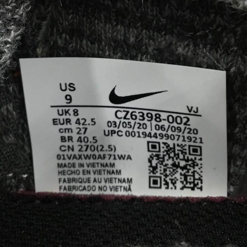 ナイキ NIKE スニーカー スニーカー SPACE HIPPIE 04 スペース ヒッピー CZ6398-002 27.0cm 灰 / グレー /  メンズ USED 古着 中古 10066788