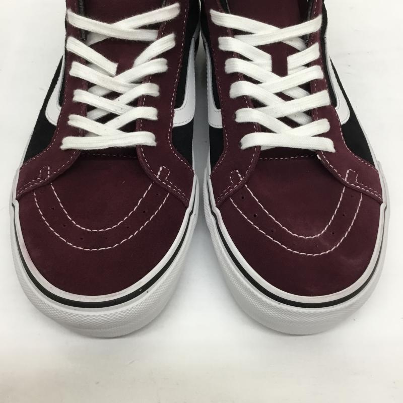 バンズ VANS スニーカー スニーカー SK8-Mid Reissue　ポートロイヤル US：11.5 黒 / ブラック / X えんじ / ワインレッド /  メンズ USED 古着 中古 10066848