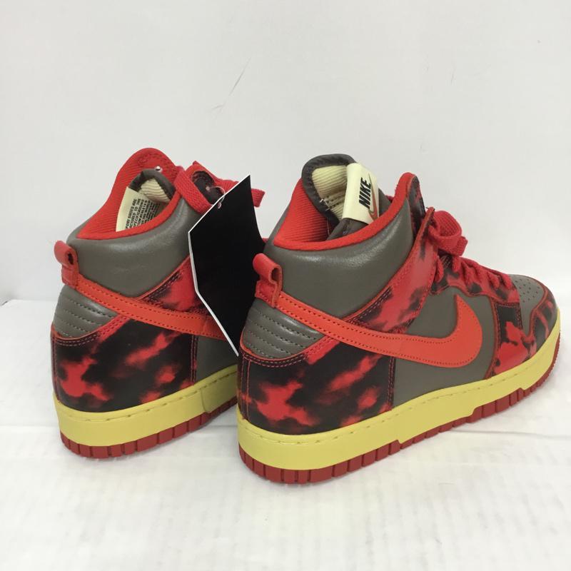 ナイキ NIKE スニーカー スニーカー DD9404-600 DUNK HIGH 1985 SP ダンク ハイ 26cm 箱有 26.0cm ロゴ、文字 赤 / レッド / X 灰 / グレー / X 黄 / イエロー /  メンズ USED 古着 中古 10066940