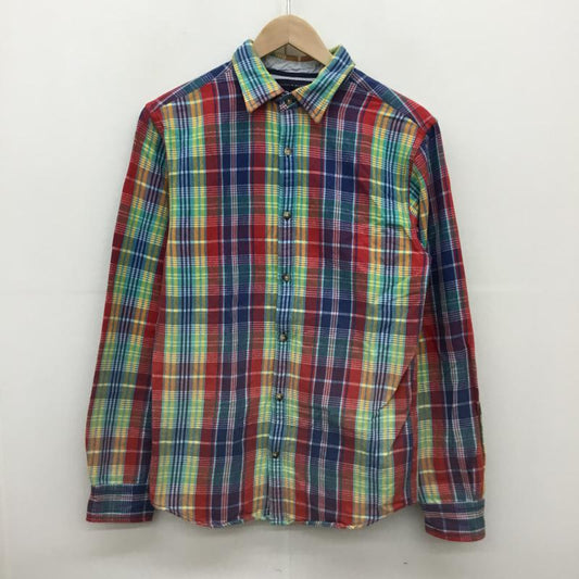 トミーヒルフィガー TOMMY HILFIGER シャツ、ブラウス 長袖 M チェック マルチカラー / マルチカラー /  メンズ USED 古着 中古 10066984