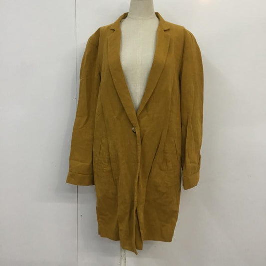 ザラ ZARA ジャケット、上着 ジャケット、ブレザー XS 無地 マスタード / マスタード /  レディース USED 古着 中古 10067017