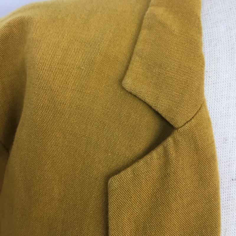 ザラ ZARA ジャケット、上着 ジャケット、ブレザー XS 無地 マスタード / マスタード /  レディース USED 古着 中古 10067017