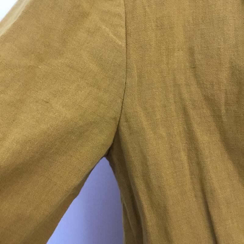 ザラ ZARA ジャケット、上着 ジャケット、ブレザー XS 無地 マスタード / マスタード /  レディース USED 古着 中古 10067017