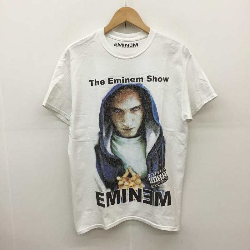 インソニア Insonnia Tシャツ 半袖 EMINEM The Eminem Show TEE 1 プリント 白 / ホワイト /  メンズ USED 古着 中古 10067054