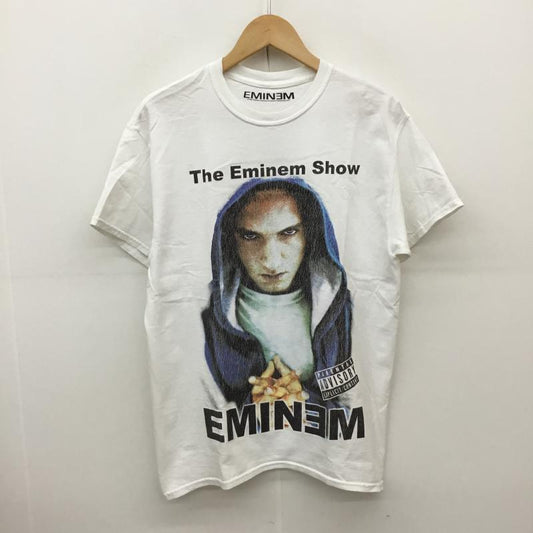 インソニア Insonnia Tシャツ 半袖 EMINEM The Eminem Show TEE 1 プリント 白 / ホワイト /  メンズ USED 古着 中古 10067054