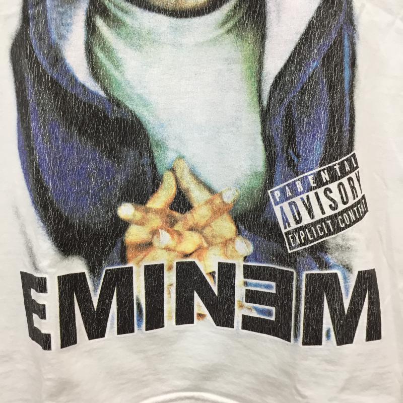 インソニア Insonnia Tシャツ 半袖 EMINEM The Eminem Show TEE 1 プリント 白 / ホワイト /  メンズ USED 古着 中古 10067054