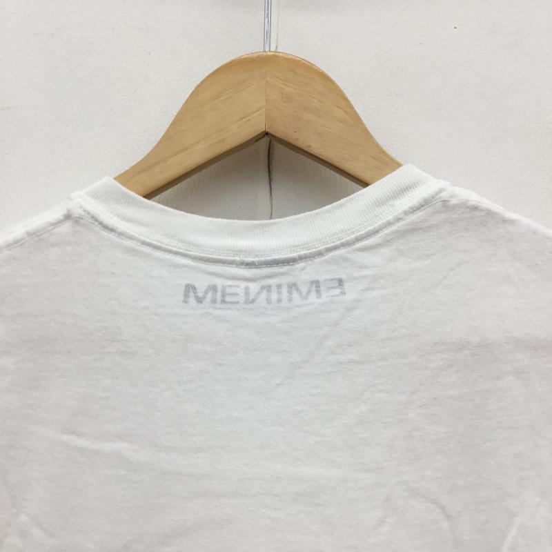 インソニア Insonnia Tシャツ 半袖 EMINEM The Eminem Show TEE 1 プリント 白 / ホワイト /  メンズ USED 古着 中古 10067054