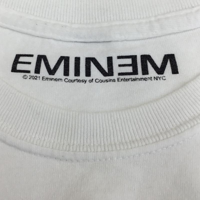 インソニア Insonnia Tシャツ 半袖 EMINEM The Eminem Show TEE 1 プリント 白 / ホワイト /  メンズ USED 古着 中古 10067054