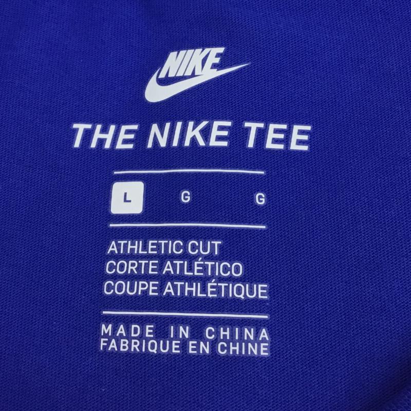 ナイキ NIKE Tシャツ 半袖 COUNTRY KOREA TEE DA8865-400 L ロゴ、文字 青 / ブルー /  メンズ USED 古着 中古 10067116