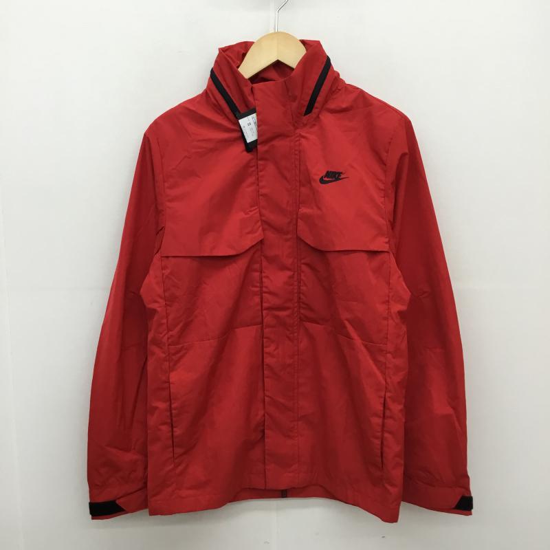 ナイキ NIKE ジャケット、上着 ジャケット、ブレザー NSW PE LND FIELD HOODY JACKET　CZ9880-657 S ロゴ、文字 赤 / レッド /  メンズ USED 古着 中古 10067124