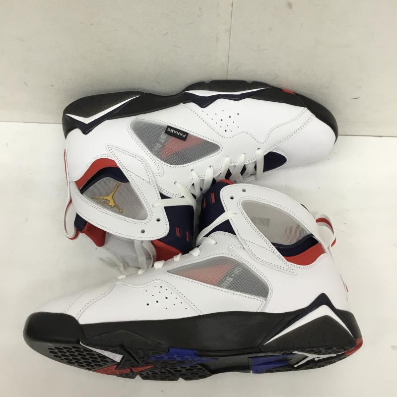ナイキ NIKE スニーカー スニーカー AIR JORDAN 7 RETRO エア ジョーダン 7 レトロ パリサンジェルマン CZ0789-105 28.5cm 白 / ホワイト / X 赤 / レッド / X 紺 / ネイビー /  メンズ USED 古着 中古 10067205