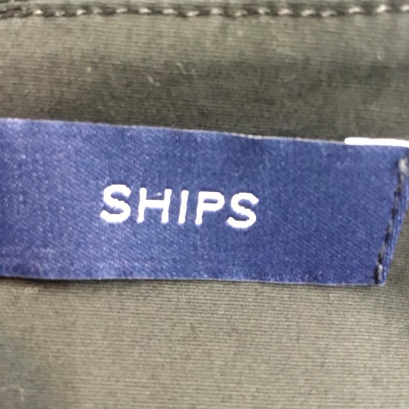 シップス SHIPS ワンピース ひざ丈スカート 314-54-0260 ねじりスリーブOP 半袖 38 無地 黒 / ブラック /  レディース USED 古着 中古 10067229
