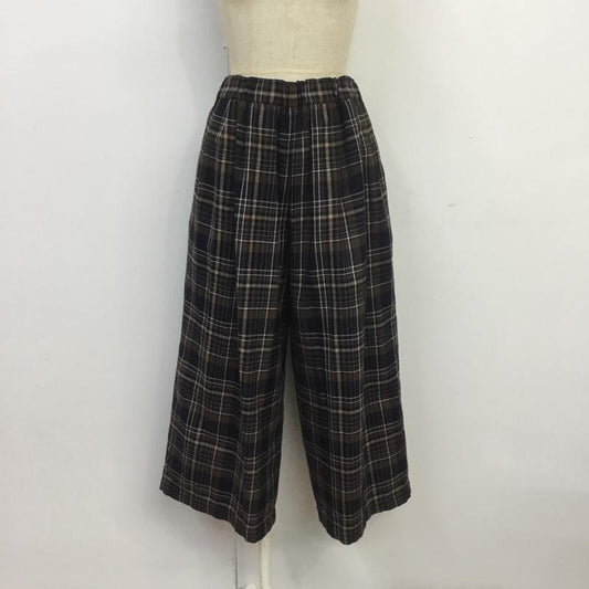 サマンサモスモス SM2 ボトムス ボトムス ワイドパンツ ガウチョ FREE チェック マルチカラー / マルチカラー /  レディース USED 古着 中古 10067314
