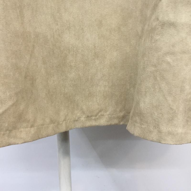 ナイスクラップ NICE CLAUP スカート ロングスカート タグ付 FREE 無地 ベージュ / ベージュ /  レディース USED 古着 中古 10067369