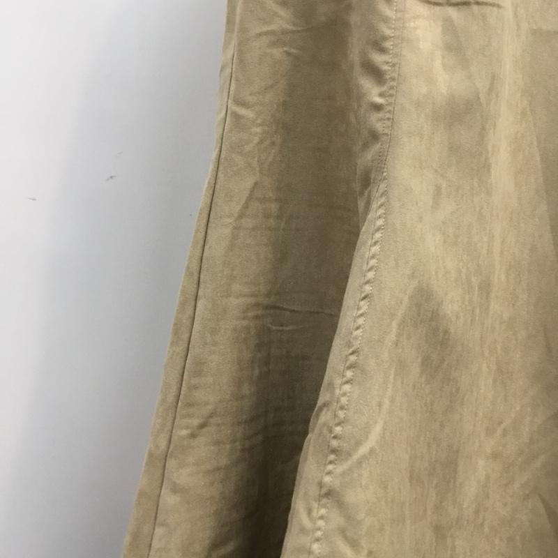 ナイスクラップ NICE CLAUP スカート ロングスカート タグ付 FREE 無地 ベージュ / ベージュ /  レディース USED 古着 中古 10067369