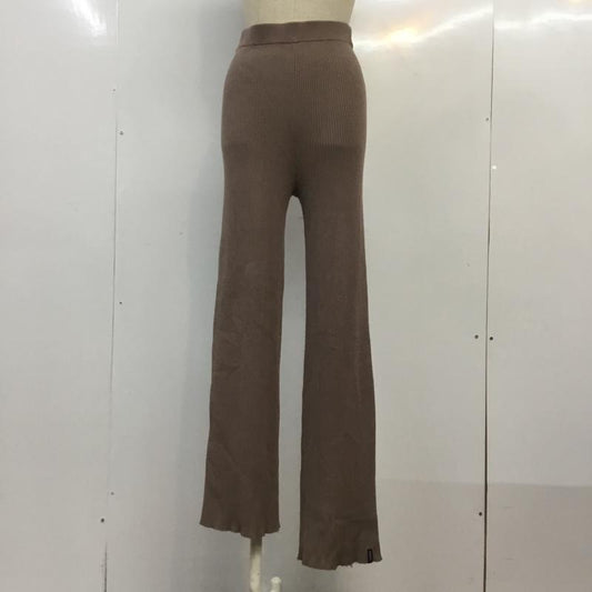 ミルクフェド MILKFED. パンツ スラックス ニットパンツ 無地 マルチカラー / マルチカラー /  レディース USED 古着 中古 10067374