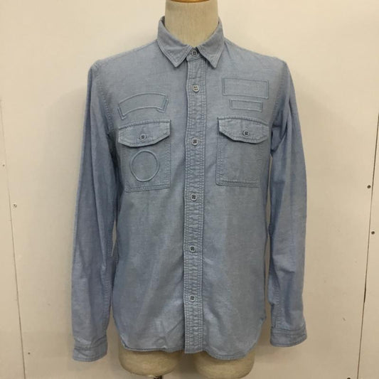 ホワイトマウンテニアリング WHITE MOUNTAINEERING シャツ、ブラウス 長袖 WM1571103 2 無地 水色 / ライトブルー /  メンズ USED 古着 中古 10067393