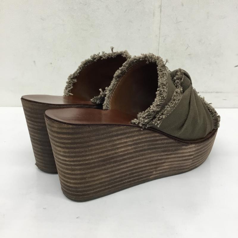 ルーニィ LOUNIE サンダル サンダル ウェッジサボサンダル 茶 / ブラウン /  レディース USED 古着 中古 10067438