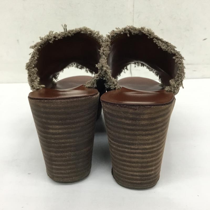 ルーニィ LOUNIE サンダル サンダル ウェッジサボサンダル 茶 / ブラウン /  レディース USED 古着 中古 10067438