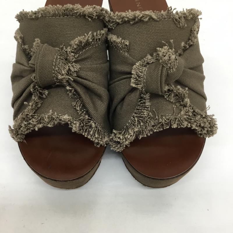 ルーニィ LOUNIE サンダル サンダル ウェッジサボサンダル 茶 / ブラウン /  レディース USED 古着 中古 10067438