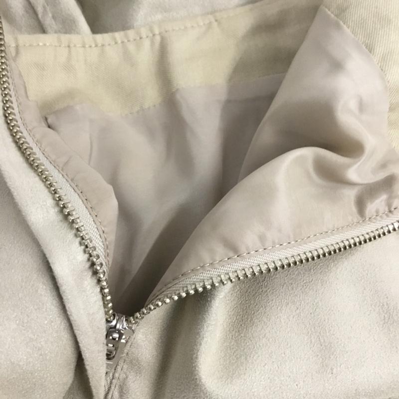 ユナイテッドアローズグリーンレーベルリラクシング UNITED ARROWS green label relaxing スカート ひざ丈スカート 38 無地 ベージュ / ベージュ /  レディース USED 古着 中古 10067502