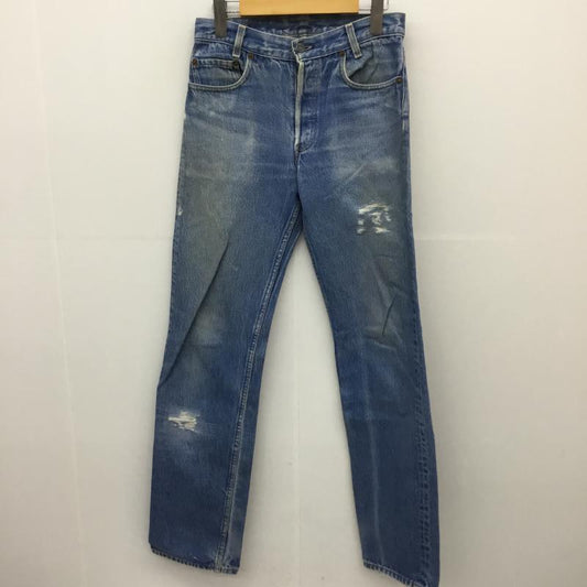 リーバイス Levi's パンツ デニム、ジーンズ 80's 701 モンローデニム アメリカ製 29インチ 無地 インディゴ / インディゴ /  メンズ USED 古着 中古 10067505