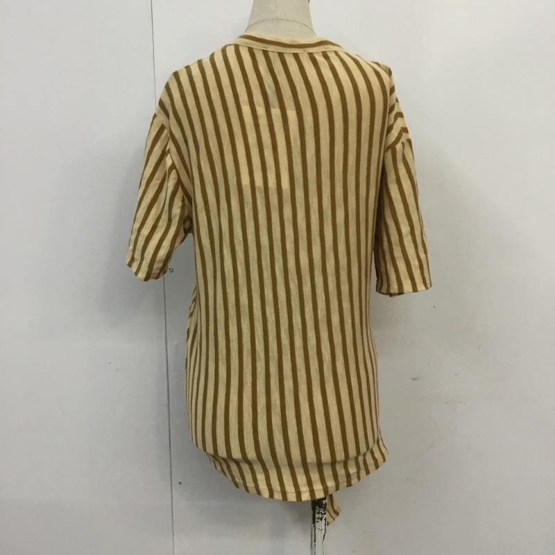 ザラ ZARA TRAFALUC カットソー 半袖 タグ付 S ストライプ マルチカラー / マルチカラー /  レディース USED 古着 中古 10067543