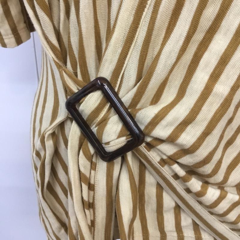 ザラ ZARA TRAFALUC カットソー 半袖 タグ付 S ストライプ マルチカラー / マルチカラー /  レディース USED 古着 中古 10067543