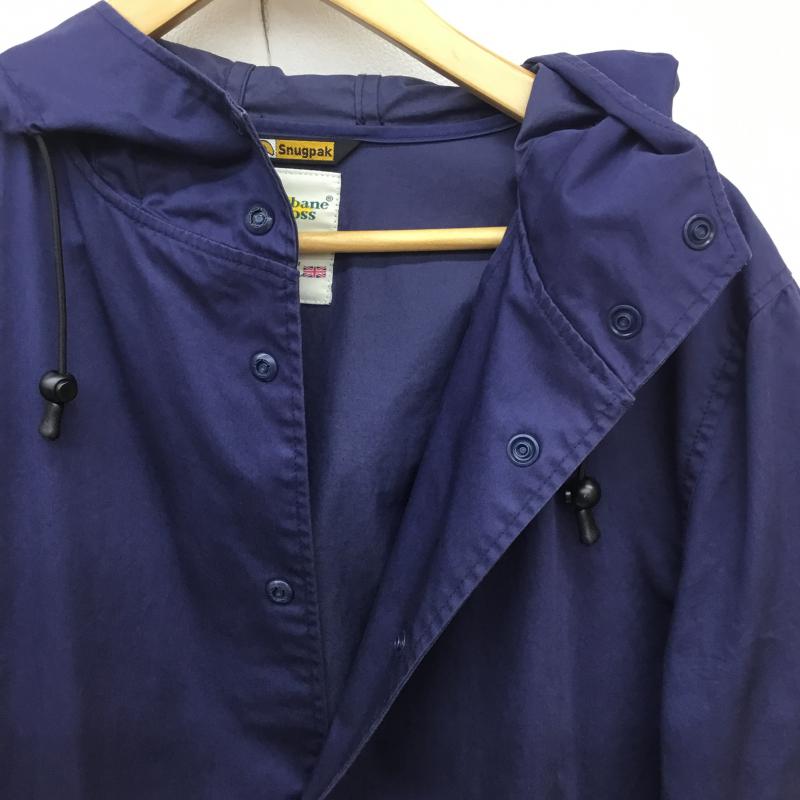 スナグパック Snugpak コート コート一般 BRISBANE MOS 生地 M 無地 紺 / ネイビー /  メンズ USED 古着 中古 10067613