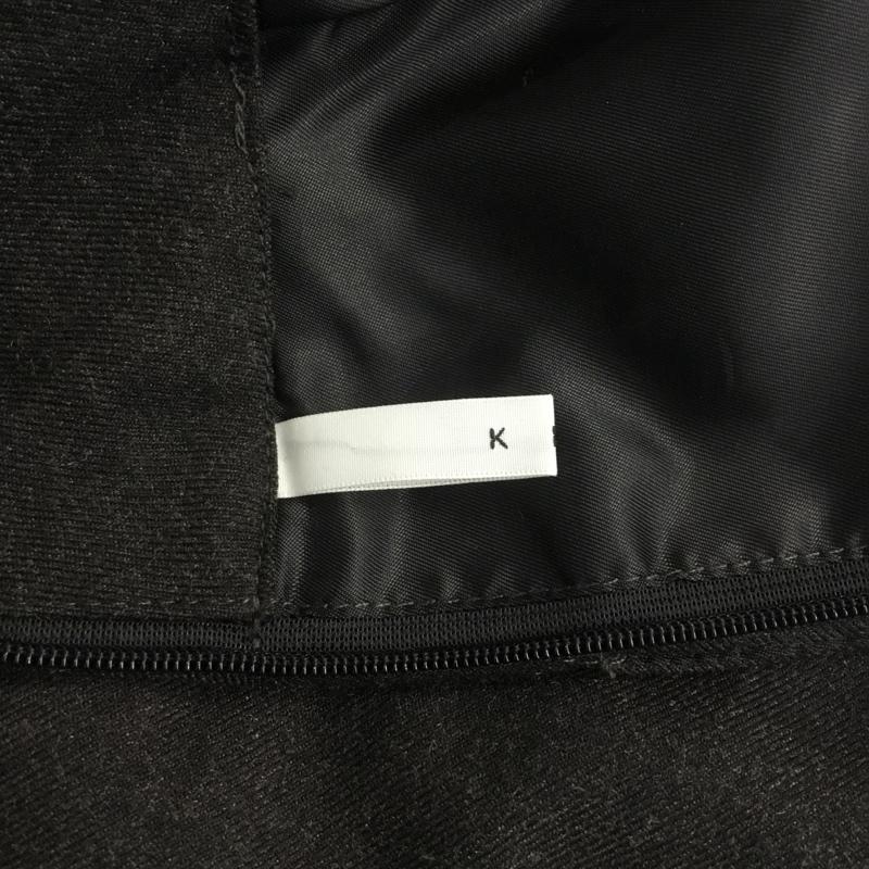 ケービーエフ KBF パンツ スラックス 無地 チャコールグレー / チャコールグレー /  レディース USED 古着 中古 10067665