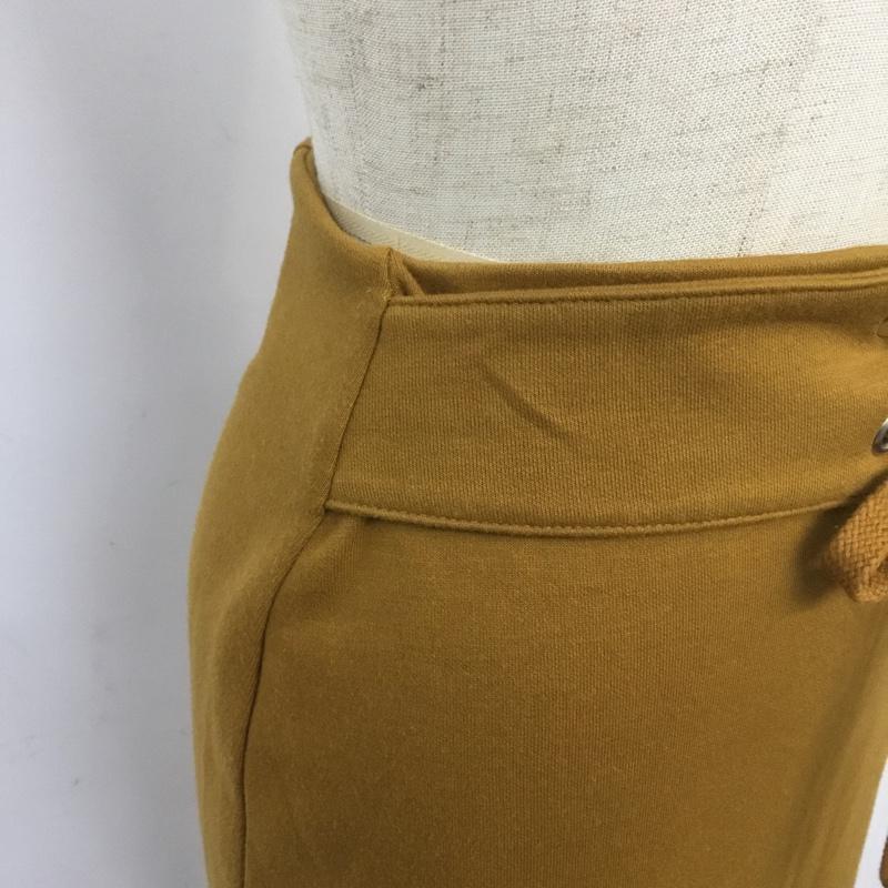 マウジー MOUSSY スカート ひざ丈スカート 1 無地 マスタード / マスタード /  レディース USED 古着 中古 10067666