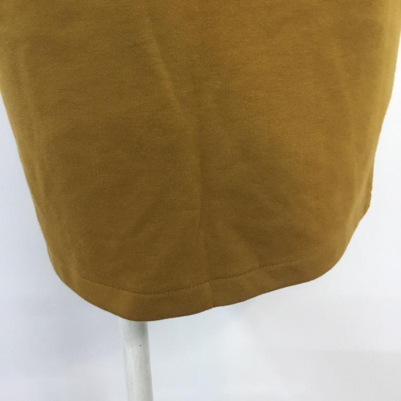 マウジー MOUSSY スカート ひざ丈スカート 1 無地 マスタード / マスタード /  レディース USED 古着 中古 10067666