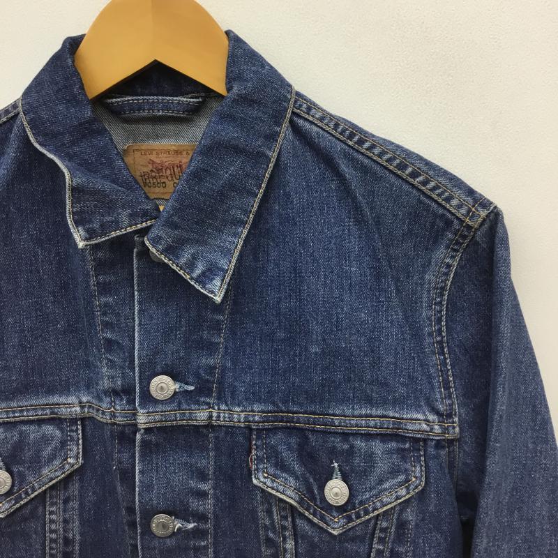 リーバイス Levi's ジャケット、上着 ジャケット、ブレザー ユーロリーバイス　MEGADETH リメイク M 無地 青 / ブルー /  メンズ USED 古着 中古 10067702