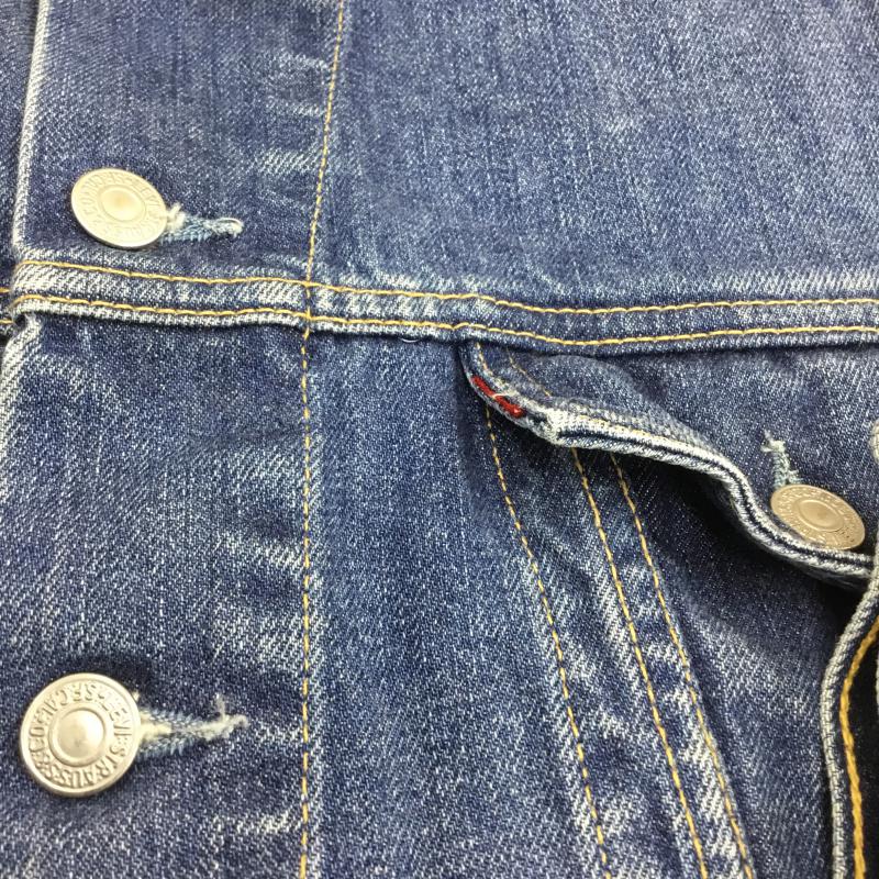 リーバイス Levi's ジャケット、上着 ジャケット、ブレザー ユーロリーバイス　MEGADETH リメイク M 無地 青 / ブルー /  メンズ USED 古着 中古 10067702