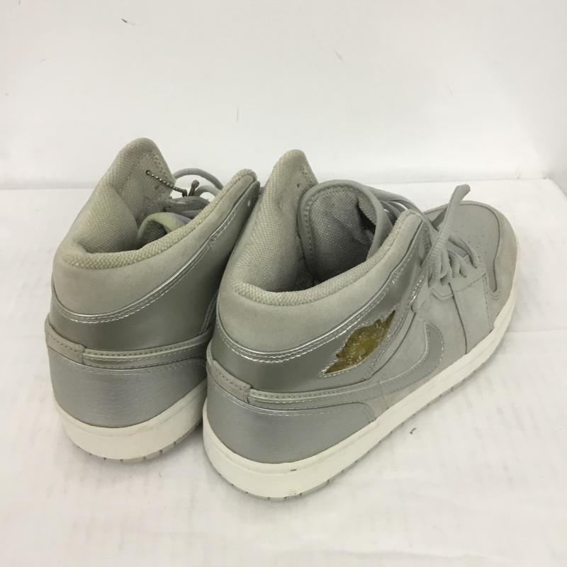 ナイキ NIKE スニーカー スニーカー 136065-001 AIR JORDAN 1 RETRO+ 26.0cm 無地 銀 / シルバー /  メンズ USED 古着 中古 10067713