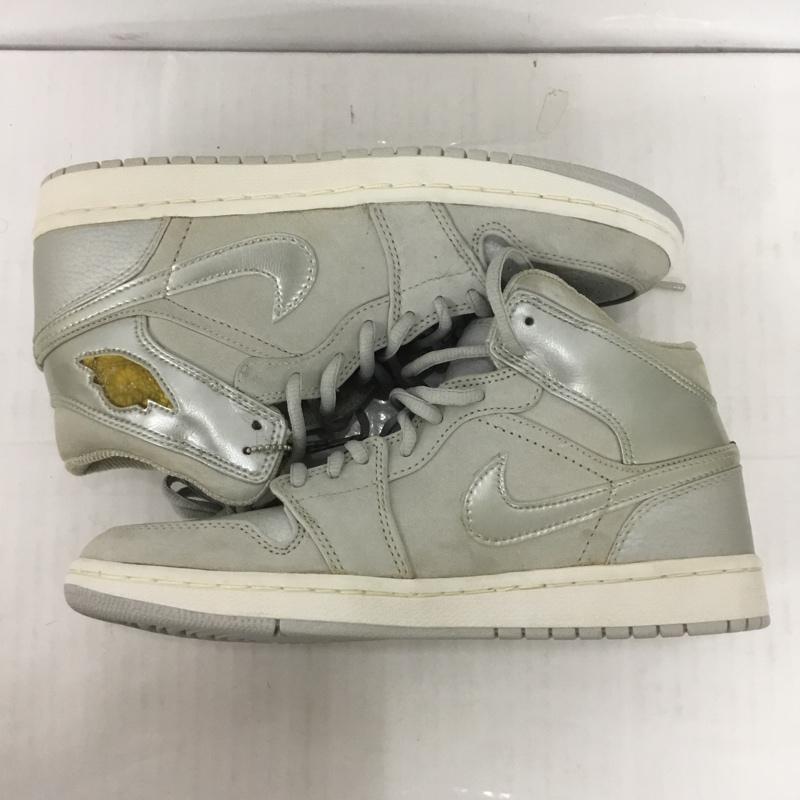 ナイキ NIKE スニーカー スニーカー 136065-001 AIR JORDAN 1 RETRO+ 26.0cm 無地 銀 / シルバー /  メンズ USED 古着 中古 10067713