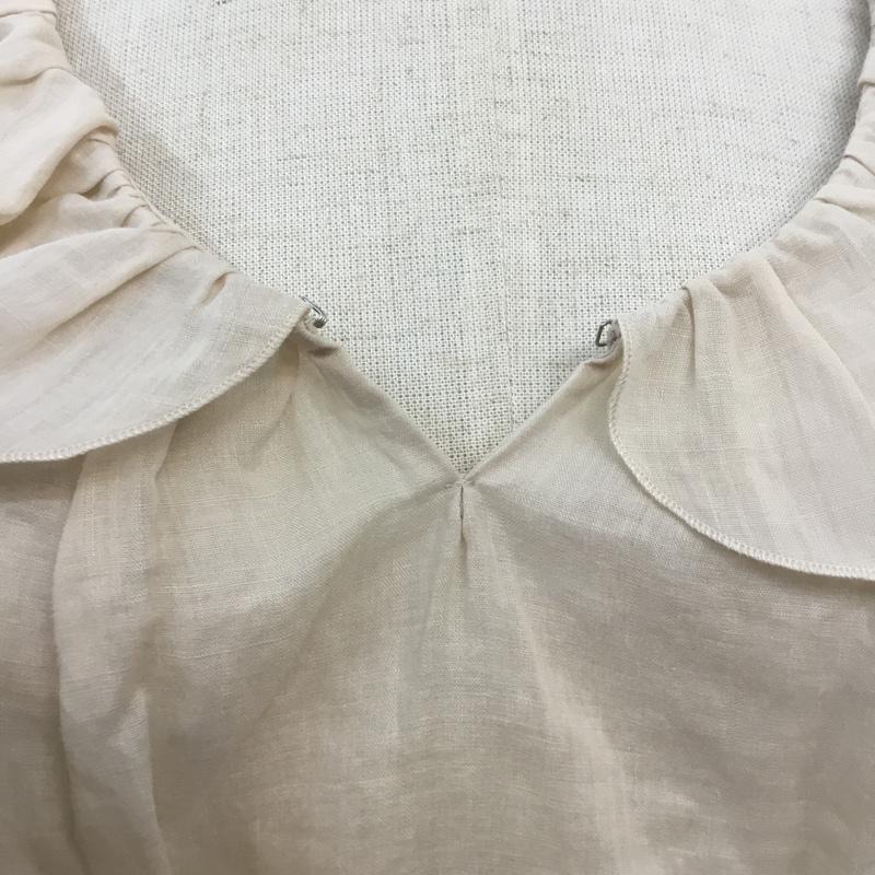 イエナ IENA カットソー 半袖 無地 ベージュ / ベージュ /  レディース USED 古着 中古 10067743